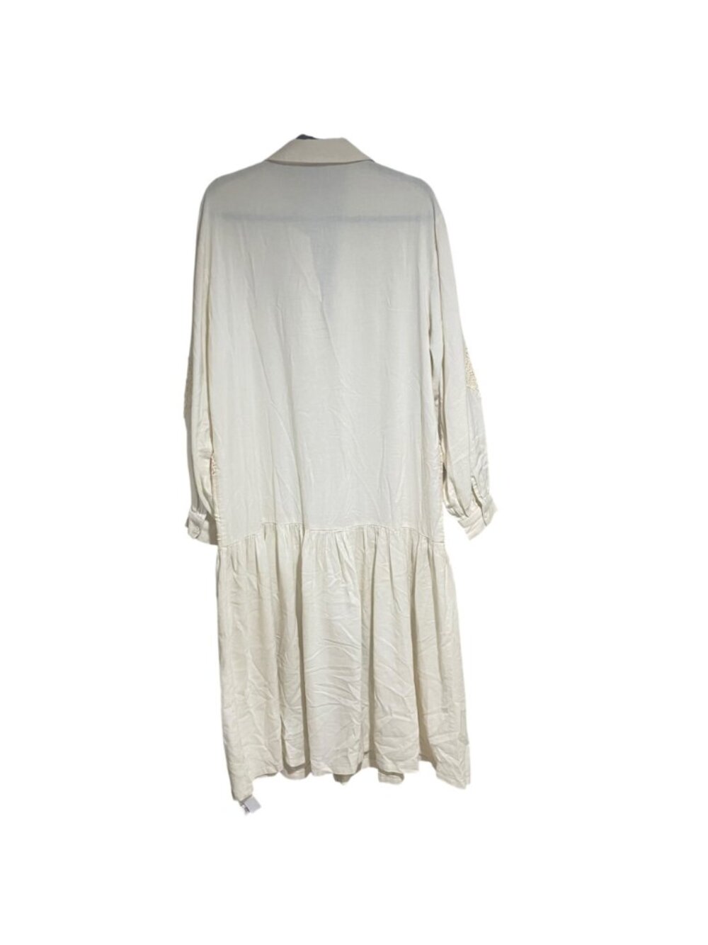Asos oversized shirtdress with volume sleeve and cutwork - Picture 4 of 10